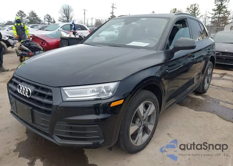 2020 Audi Q5 Premium 45 Tfsi Quattro S Tronic from USA, damaged, VIN WA1ANAFY4L2074498